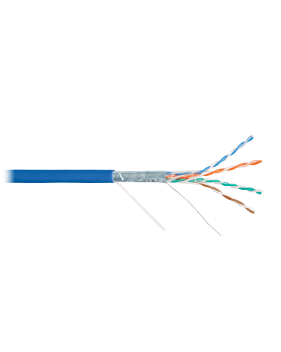F/UTP 4pair, Cat5e, Solid, In, нг(А)-HF (NMC 4200C-BL). Кабель «витая пара» (LAN) для структурированных систем связи. NIKOMAX в Тюмени