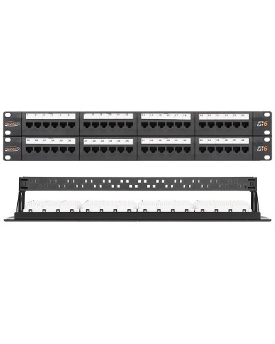 NMC-RP48UE2-2U-BK. Патч-панель 19. NIKOMAX в Тюмени