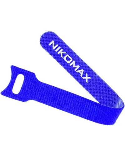 NMC-CTV240-16-SB-BL-10 (10шт). Стяжка-липучка с мягкой пряжкой. NIKOMAX в Тюмени
