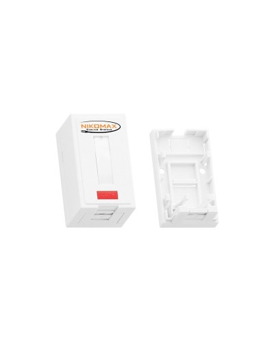 NMC-MB1P-ST-WT. Корпус настенной розетки. NIKOMAX в Тюмени