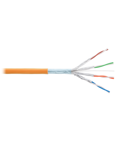F/FTP 4pair, Cat6a, Solid, In, нг(А)-HF (NMC 4355C-OR). Кабель «витая пара» (LAN) для структурированных систем связи. NIKOMAX в Тюмени
