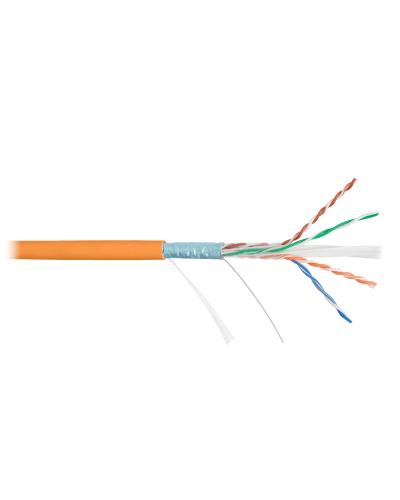F/UTP 4pair, Cat6, Solid, In, нг(А)-HF (NMC 4240C-OR). Кабель «витая пара» (LAN) для структурированных систем связи. NIKOMAX в Тюмени