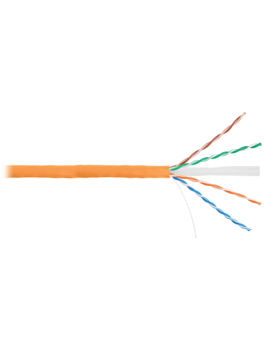 U/UTP 4pair, Cat6, Solid, In, нг(А)-HF (NMC 9140C-OR). Кабель «витая пара» (LAN) для структурированных систем связи. NIKOMAX в Тюмени