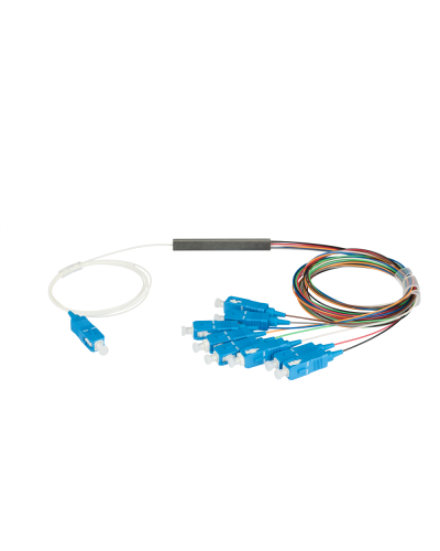 NMF-SPP1X8A1-SCU-M. Сплиттер планарный 1x8, 9/125мкм, SC/UPC, 0.9 мм. NIKOMAX в Тюмени