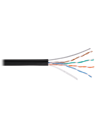 U/UTP 4pair, Cat5e, Solid, Out, SW, PVC (NMC 4805B-BK). Кабель «витая пара» (LAN) для структурированных систем связи. NIKOMAX в Тюмени