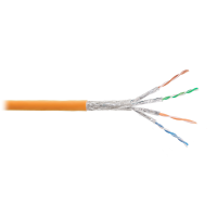 S/FTP 4pair, Cat6a, Solid, In, нг(А)-HF (NMC 9555C-OR). Кабель «витая пара» (LAN) для структурированных систем связи. NIKOMAX