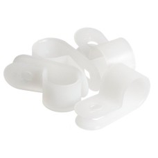NMC-CHR13-WT-100 (100шт). Клипса для кабеля. NIKOMAX