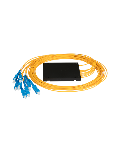 NMF-SPP1X8A1-SCU-B. Сплиттер планарный 1x8, 9/125мкм, SC/UPC, 2 мм. NIKOMAX в Тюмени