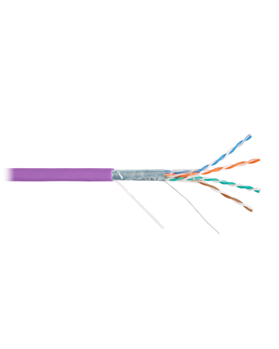 F/UTP 4pair, Cat5e, Solid, In, нг(А)-HF (NMC 4200C-VL). Кабель «витая пара» (LAN) для структурированных систем связи. NIKOMAX в Тюмени