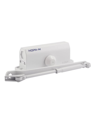 ISPARUS 450 (белый). Доводчик дверной морозостойкий. NORA-M в Тюмени