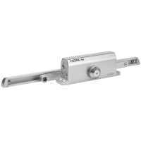 ISPARUS 450 Slider (серебро). Доводчик дверной морозостойкий. NORA-M