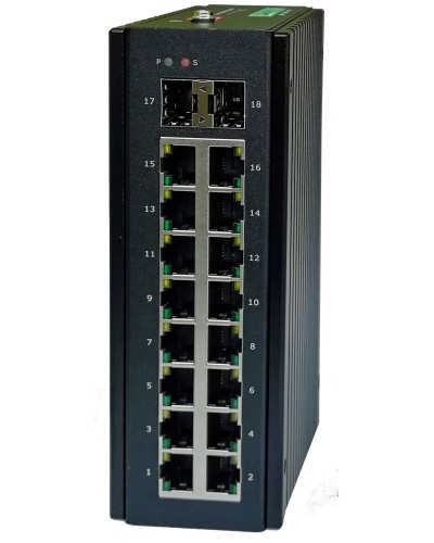 NIS-3200-216PSG (63P16SG2). Коммутатор неуправляемый с PoE. NSGate в Тюмени