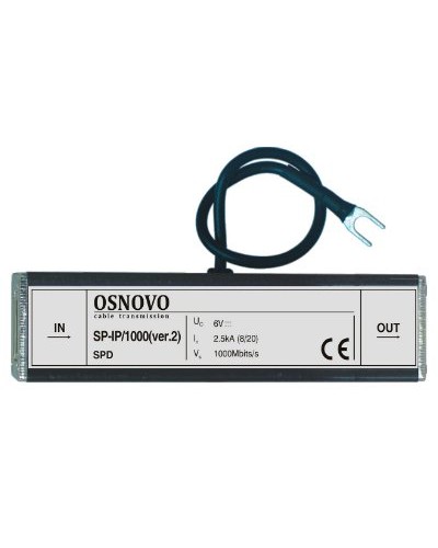 SP-IP/100(ver2). Устройство грозозащиты цепей Ethernet. OSNOVO в Тюмени