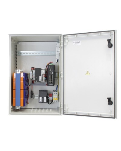 OSP-46TB1(SW-80802/ILS(port 90W)). Уличный коммутатор с PoE. OSNOVO в Тюмени