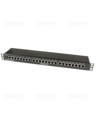 SP-IP24/1000PR. Устройство грозозащиты цепей Ethernet. OSNOVO в Тюмени