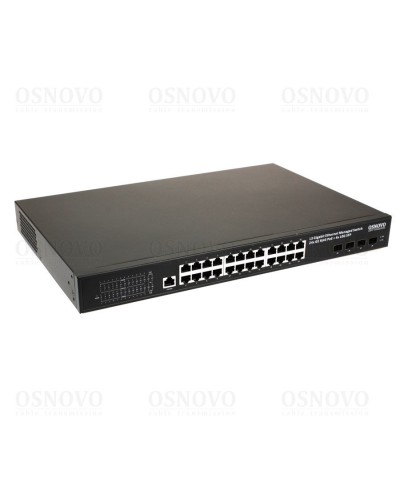 SW-24G4X-1L. Коммутатор с PoE. OSNOVO в Тюмени