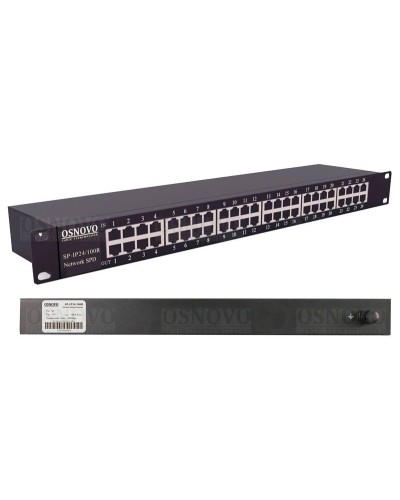 SP-IP24/100R. Устройство грозозащиты цепей Ethernet. OSNOVO в Тюмени