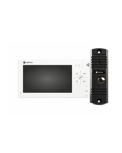 VM-7.0 (w)+ DS-700L (черный). Комплект видеодомофона. Optimus в Тюмени