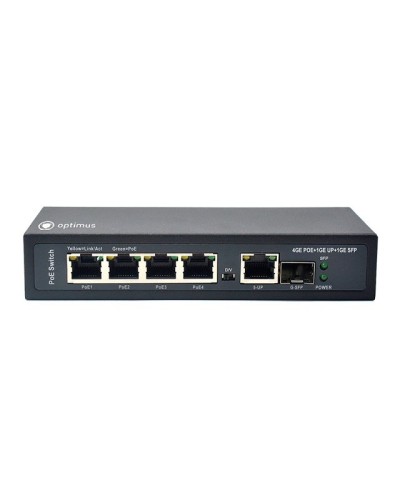 U1E-4G/1G/1S. Коммутатор с PoE . Optimus в Тюмени