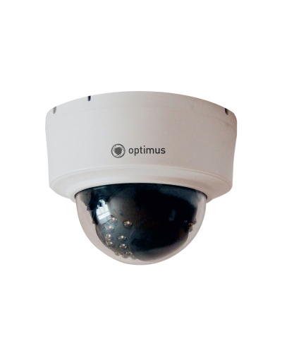 IP-S025.0(2.8)P_V.1. Видеокамера IP купольная. Optimus в Тюмени