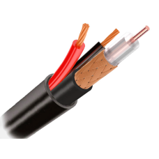 КВК-П 2х0.5 (outdoor) CCA Ligh. Кабель комбинированный для систем видеонаблюдения. Optimus