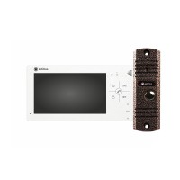 VM-7.0 (w)+ DS-700L (медь). Комплект видеодомофона. Optimus