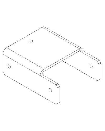 PERCo-MB-16.4. Накладка прямая нижняя. PERCo в Тюмени