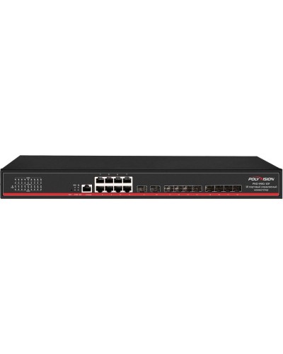 PND-M8G-10F. Коммутатор управляемый оптический 18 портовый. Polyvision в Тюмени
