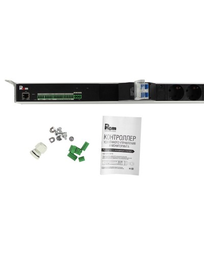 R-MC1-32-4x2S-2x3C13-2x2C19-A-1820-K. Блок силовых розеток с контроллером. REM в Тюмени