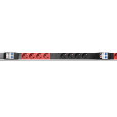 R-MC8-3x16-18S-MI-1420-3-3PN. Вертикальный блок розеток. REM