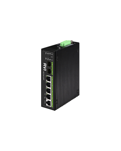 RVi-1NSIM4GP-2S. Коммутатор с питанием по PoE. RVi в Тюмени