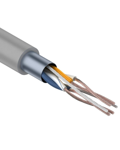 F/UTP, CAT 5e, PVC, 2PR, 24AWG, INDOOR, STRANDED, серый, 305м, REXANT (01-0125). Кабель «витая пара» (LAN) для структурированных систем связи. Rexant в Тюмени
