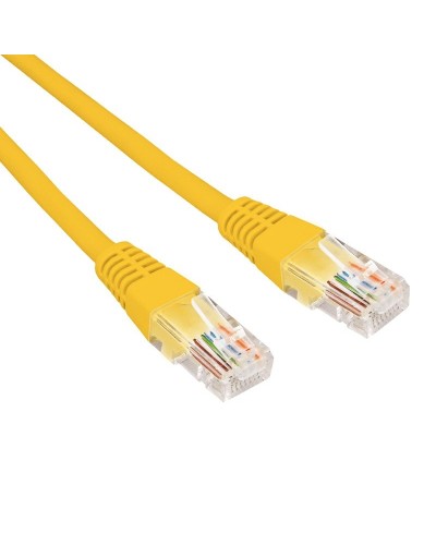 Патч-корд U/UTP CAT 6, RJ45-RJ45, 26AWG, LSZH, желтый, 0.5м REXANT (02-0295-05). Патч-корд UTP. Rexant в Тюмени