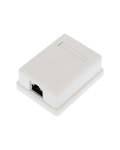 Розетка компьютерная внешняя 1-порт FTP RJ-45 (8P8C), CAT 5e REXANT (03-0122): Розетка RJ-45 в Тюмени