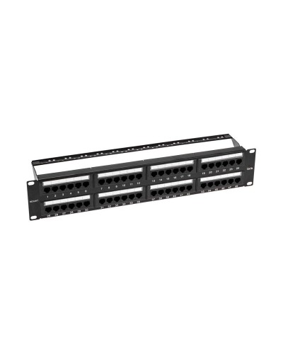 Панель коммутационная с кабельными органайзерами 19", 2U, 48 портов, UTP, RJ-45, CAT 5e REXANT PRO (02-0032): Патч-панель 19" в Тюмени