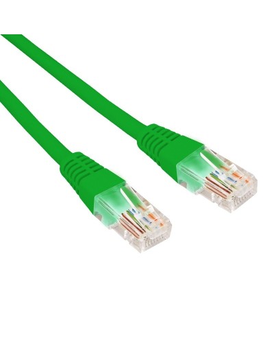 Патч-корд U/UTP CAT 6, RJ45-RJ45, 26AWG, LSZH, зеленый, 0.5м REXANT (02-0296-05). Патч-корд UTP. Rexant в Тюмени