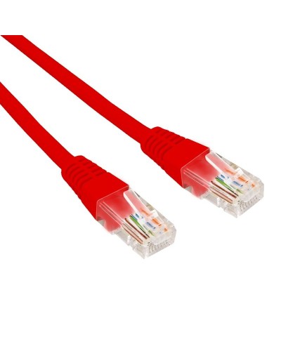 Патч-корд U/UTP CAT 6, RJ45-RJ45, 26AWG, LSZH, красный, 3м REXANT (02-0293-3). Патч-корд UTP. Rexant в Тюмени