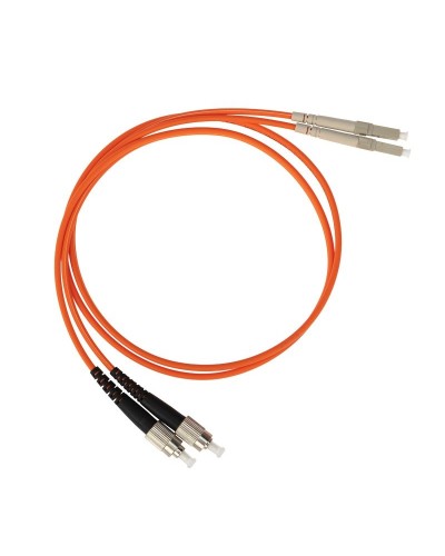 Патч-корд оптический переходной (MM), 50/125 (OM2), LC/UPC-FC/UPC, (Duplex), LSZH, 1м (50-3267). Патч-корд оптический. Rexant в Тюмени