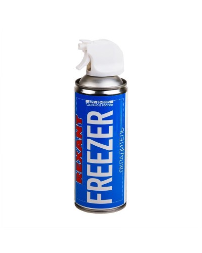 Аэрозоль охладитель FREEZER, REXANT, 400 мл. (85-0005). Баллон с охладителем. Rexant в Тюмени