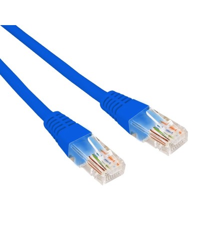 Патч-корд U/UTP CAT 6, RJ45-RJ45, 26AWG, LSZH, синий, 2м REXANT (02-0294-2). Патч-корд UTP. Rexant в Тюмени