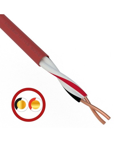 КПСВВнг(А)-LS 1х2х0,75 (01-4861)(REXANT). Кабель для систем пожарной и охранной сигнализации. Rexant в Тюмени
