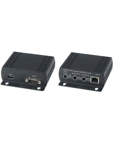 HE02. Комплект для передачи HDMI-сигнала и RS232. SC&T в Тюмени