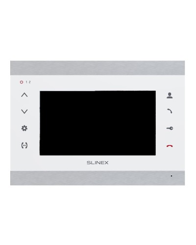 SL-07N Cloud (Silver+White). Монитор домофона цветной с функцией «свободные руки». SLINEX в Тюмени