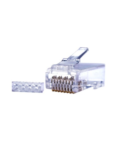 Коннекторы 8P8C UTP Cat.6 50U (RJ-45) (100шт) (10-0208). Разъем RJ-45. SUPRLAN в Тюмени