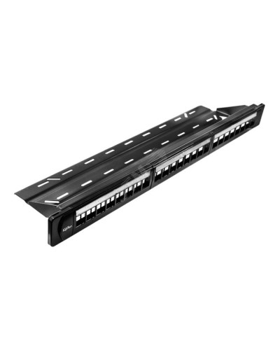 Модульная патч-панель 19", под 24 модуля Keystone, UTP, 1U (10-0401): Модульная патч-панель под 24 модуля, UTP, 1U в Тюмени