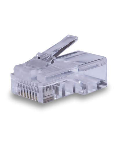 Коннекторы 8P8C UTP Cat.5e 50U (RJ-45) (100шт) (10-0207). Разъем RJ-45. SUPRLAN в Тюмени