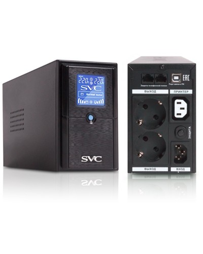 SVC V-600-L-LCD. Источник бесперебойного питания. SVC в Тюмени