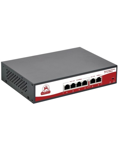 SR-PS0420FBL. Коммутатор с питанием по PoE. SarmatT в Тюмени