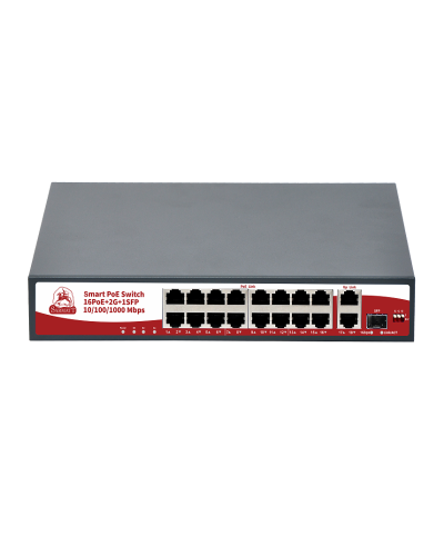 SR-PS1621GBL. Коммутатор с питанием по PoE. SarmatT в Тюмени