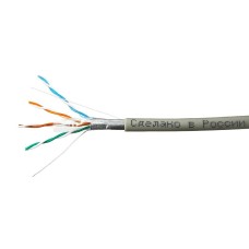 FTP indoor 4x2x24AWG Cu Light 100 (SkyNet)(1693112). Кабель «витая пара» (LAN) для структурированных систем связи. SkyNet